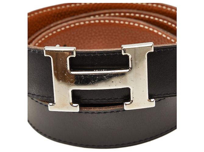 Hermès Hermes Schwarzer Constance Wendegürtel - Ansicht 4