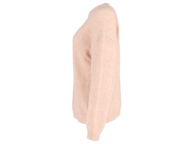 Suéter de punto cepillado de Acne Studios en mohair melocotón - vista 2