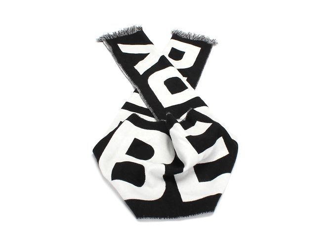 Burberry Wollschal mit Logo - Ansicht 3