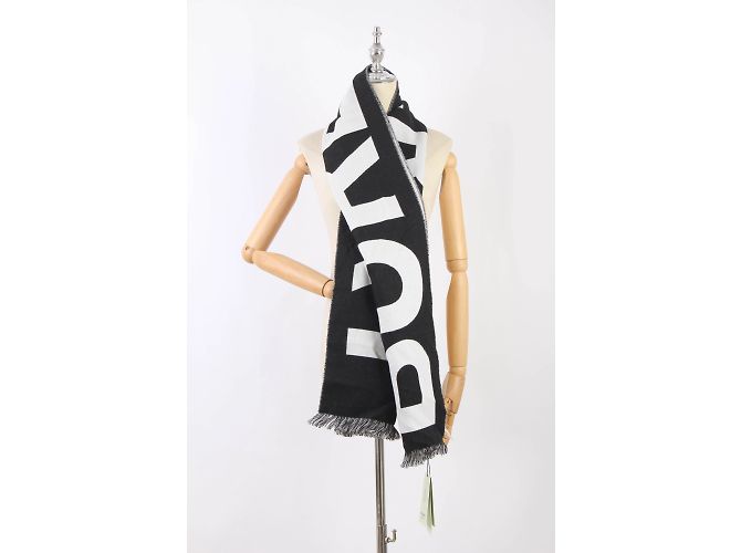 Burberry Wollschal mit Logo - Ansicht 8