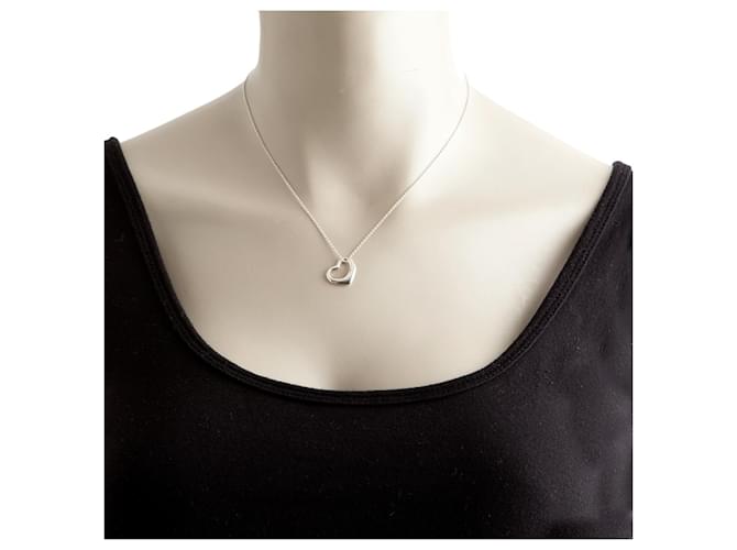 Tiffany & Co COLLANA CUORE IN ARGENTO - vista 5