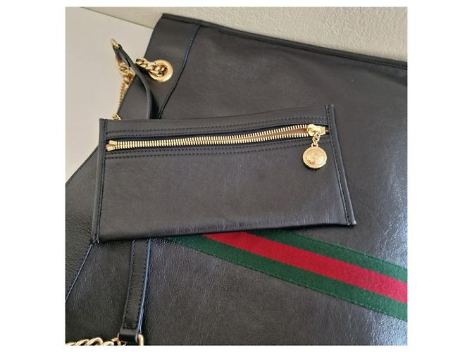 Borsa Gucci in pelle nera Nero - vista 2