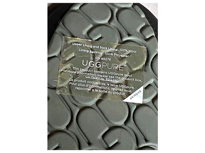 Nuovo Ascot UGG Mocassini foderati in pura pelliccia Nero - vista 8
