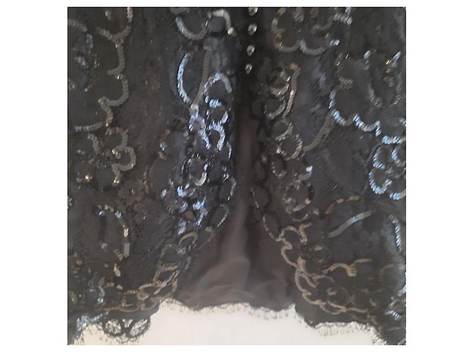 Georges Rech - Giacca nera con paillettes Nero - vista 4