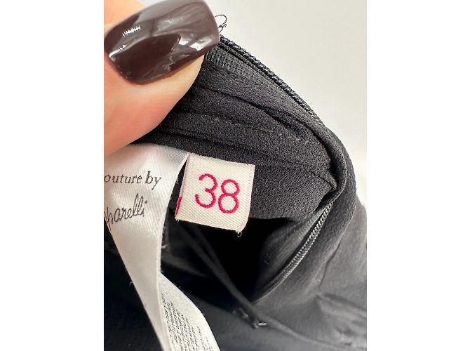 SCHIAPARELLI Kleider T.fr 38 Silk Schwarz - Ansicht 6