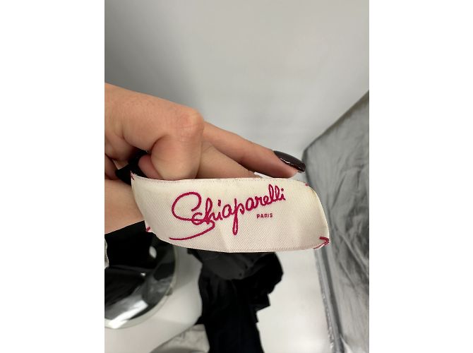 SCHIAPARELLI Kleider T.fr 38 Silk Schwarz - Ansicht 7