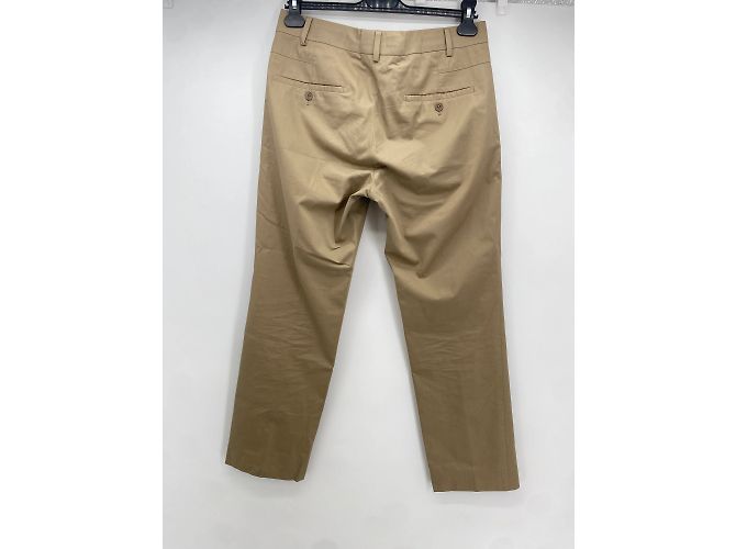 Hermès HERMES Hose T.fr 40 Baumwolle Beige - Ansicht 2