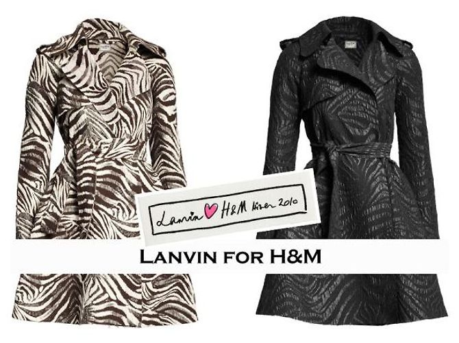 Lanvin For H&M LANVIN PARA H&M GABARDINA DE LANA Negro - vista 10