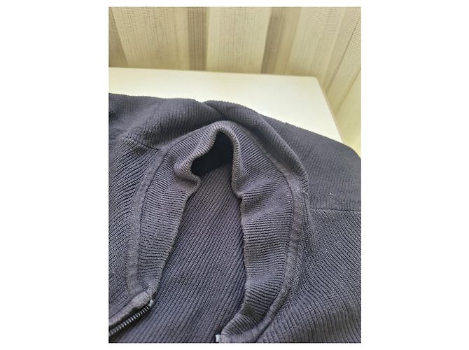 Autre Marque Devred Strickjacke aus Strick für Herren Blau Marineblau Dunkelblau - Ansicht 10