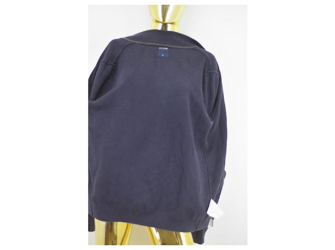 Autre Marque Devred Strickjacke aus Strick für Herren Blau Marineblau Dunkelblau - Ansicht 4