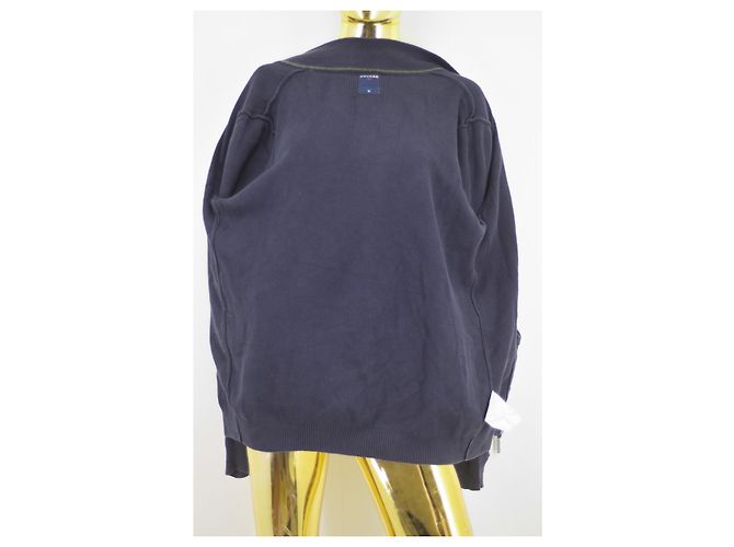 Autre Marque Devred Strickjacke aus Strick für Herren Blau Marineblau Dunkelblau - Ansicht 5