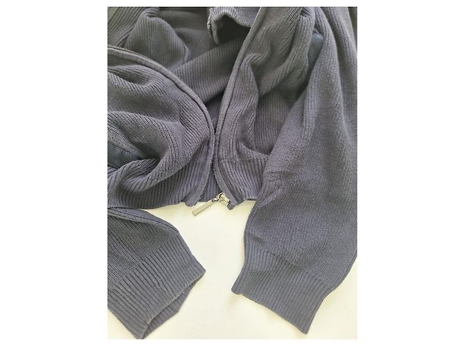 Autre Marque Devred Strickjacke aus Strick für Herren Blau Marineblau Dunkelblau - Ansicht 6
