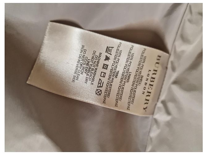 Burberry Harrington Jacke Größe XL Farbe Honey Beige - Ansicht 4