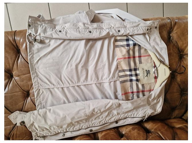 Burberry Harrington Jacke Größe XL Farbe Honey Beige - Ansicht 7