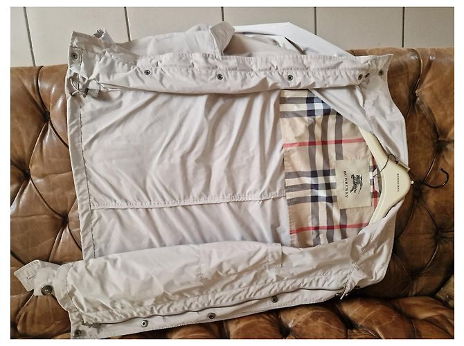 Burberry Harrington Jacke Größe XL Farbe Honey Beige - Ansicht 8