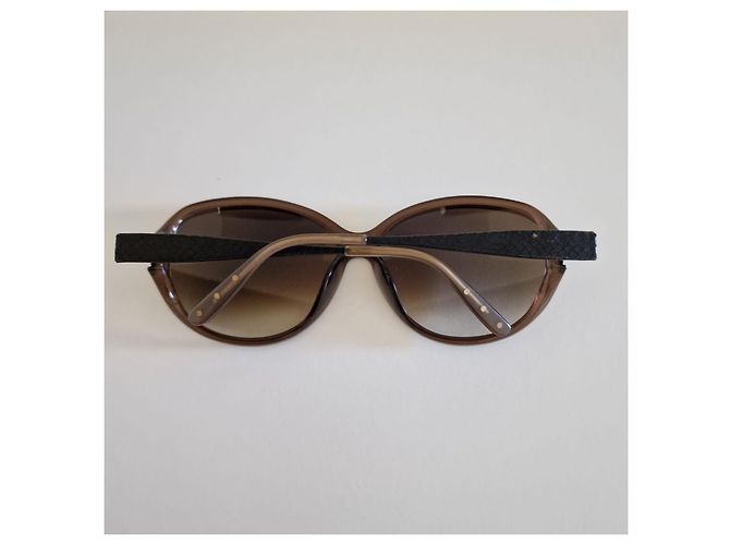 Bottega Veneta Sonnenbrille Braun Kunststoff - Ansicht 2