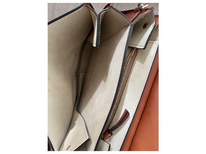 Chloé Faye Handtasche Leder Camel Kamel - Ansicht 14