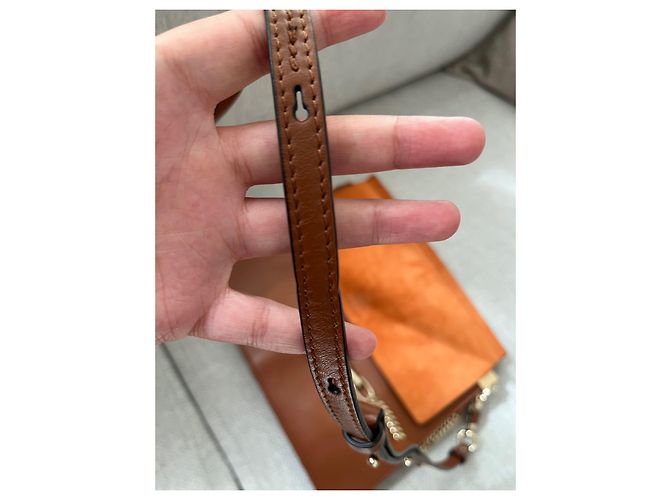 Chloé Faye Handtasche Leder Camel Kamel - Ansicht 3