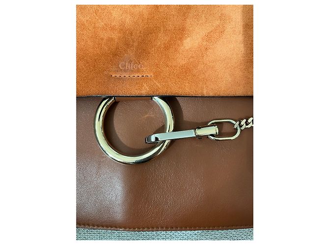 Chloé Faye Handtasche Leder Camel Kamel - Ansicht 6