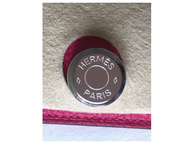 Cartera Hermès Dogon Duo Rosa Togo - vista 7