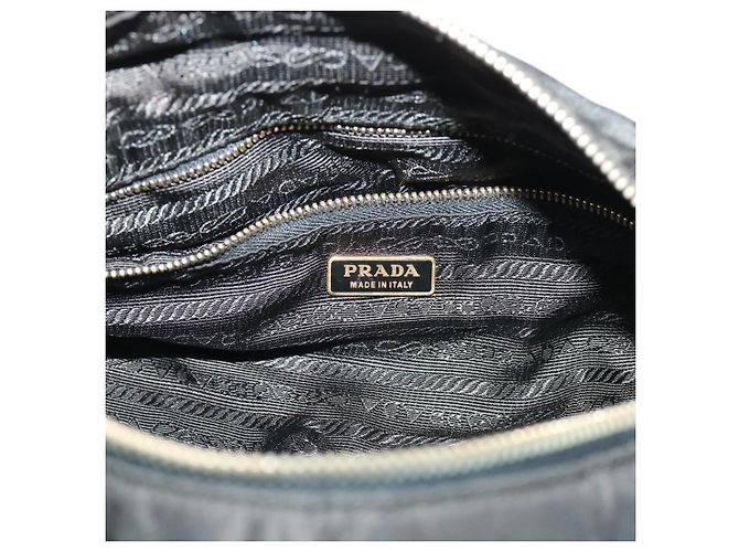 PRADA Borsa a tracolla Nylon Nero Auth ar10096 - vista 18