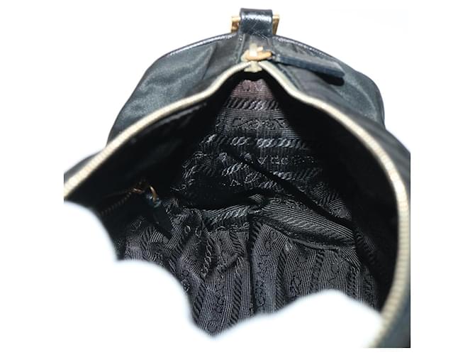 PRADA Borsa a tracolla Nylon Nero Auth ar10096 - vista 20