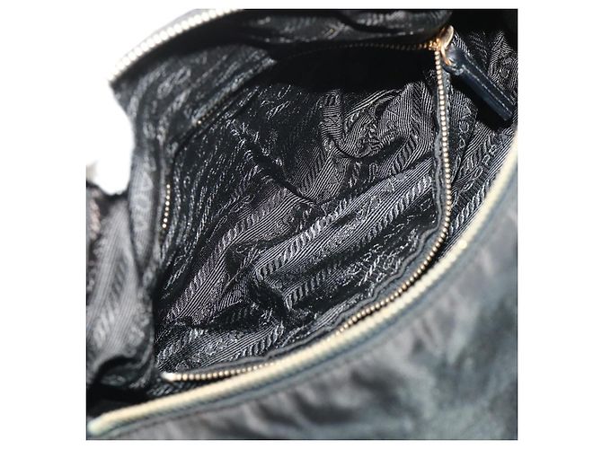 PRADA Borsa a tracolla Nylon Nero Auth ar10096 - vista 21