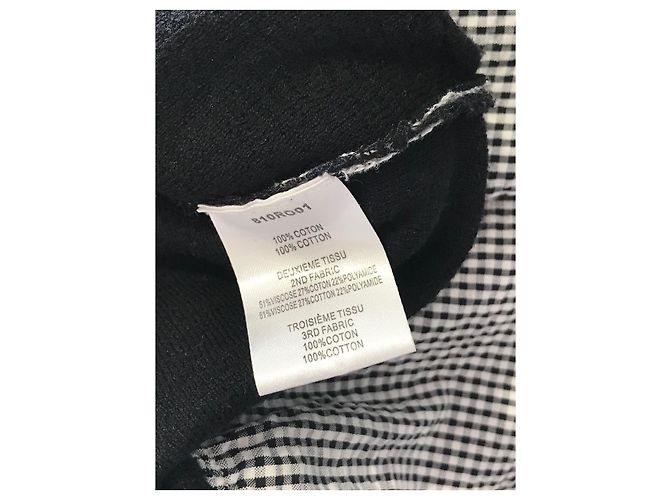 Vestidos CARVEN T.Internacional S Algodón Gris - vista 6