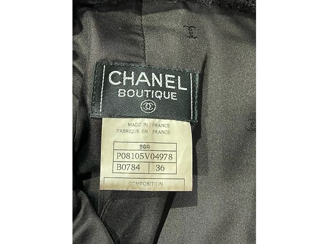 Faldas CHANEL T.Internacional S Lana Castaño - vista 4