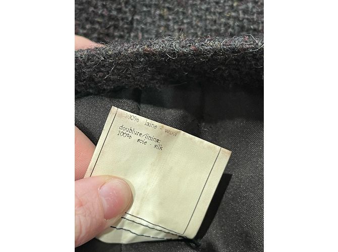 Faldas CHANEL T.Internacional S Lana Castaño - vista 5