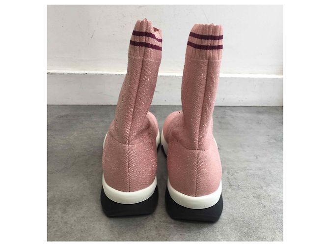FENDI Trainer T.EU 36 Stoff Pink - Ansicht 5