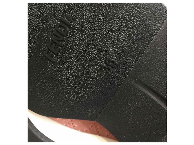 FENDI Trainer T.EU 36 Stoff Pink - Ansicht 8