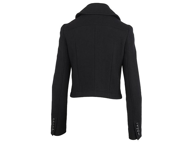 Giacca corta nera Alexander McQueen Nero - vista 2