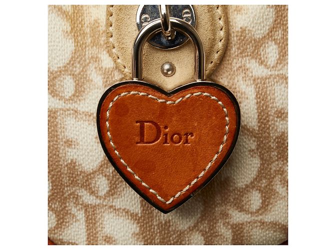 Dior Brown Oblique Romantique Handbag - vista 8