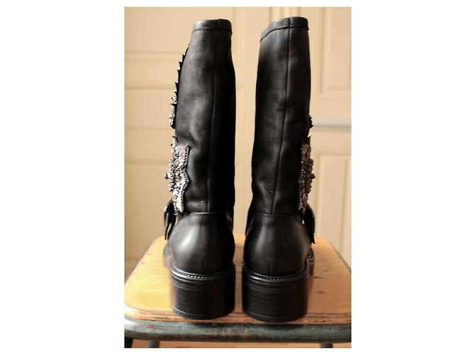Strategia Mid-Biker-Stiefel Schwarz - Ansicht 6