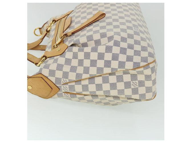 Borsa tote LOUIS VUITTON Damier Azur Evora MM 2via N41360 LV Aut 52062 - vista 4