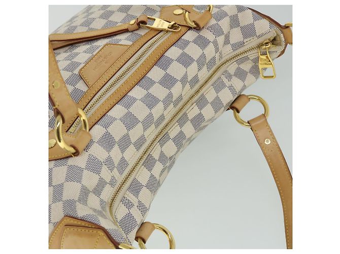 Borsa tote LOUIS VUITTON Damier Azur Evora MM 2via N41360 LV Aut 52062 - vista 6