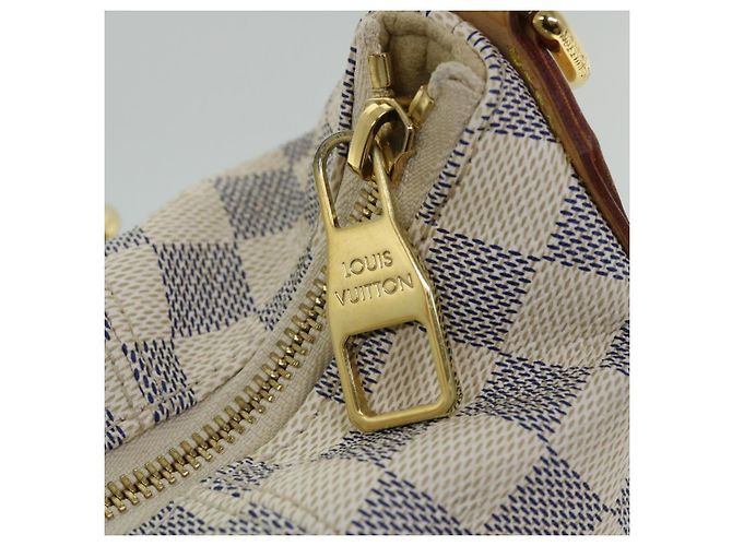 Borsa tote LOUIS VUITTON Damier Azur Evora MM 2via N41360 LV Aut 52062 - vista 9
