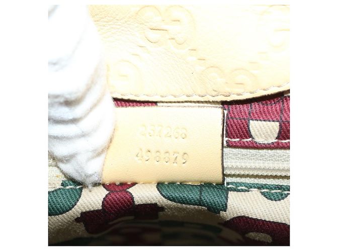Bolsa de ombro GUCCI GG Canvas Guccissima Preto 257268 Auth ti1188 - vista 11