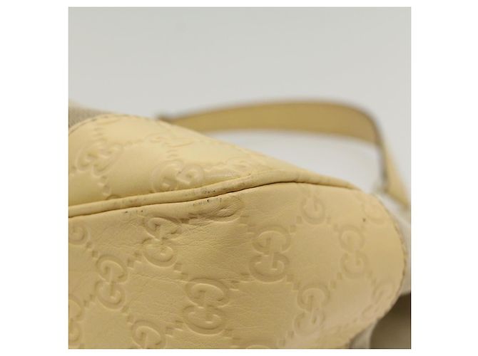 Bolsa de ombro GUCCI GG Canvas Guccissima Preto 257268 Auth ti1188 - vista 14