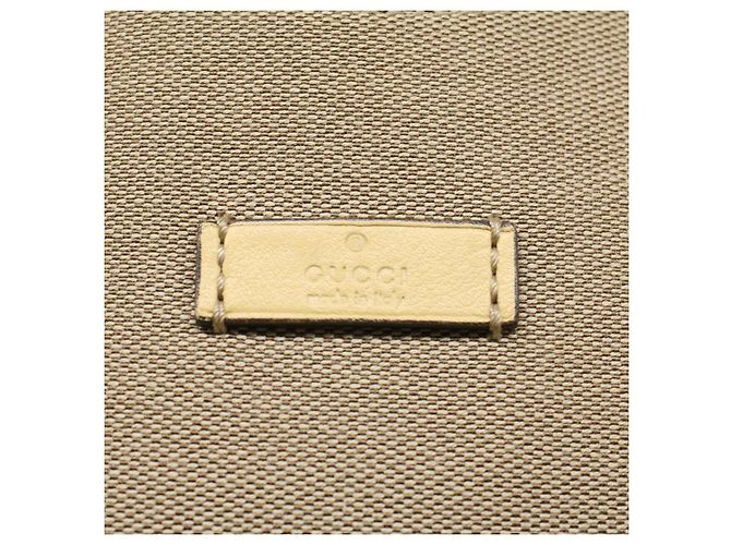Bolsa de ombro GUCCI GG Canvas Guccissima Preto 257268 Auth ti1188 - vista 17