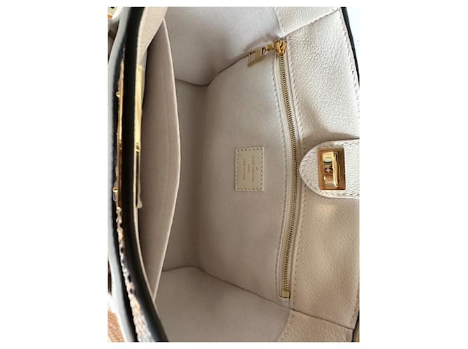 Louis Vuitton On My Side PM Python Tasche Weiß - Ansicht 7