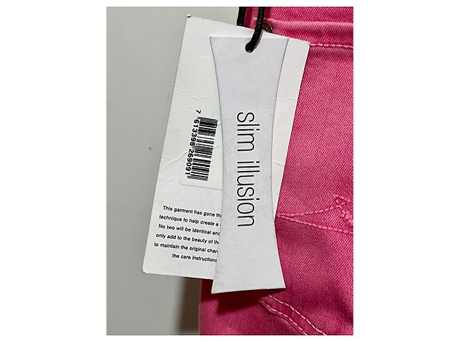 7 For All Mankind Slim Illusion ‘Cropped Boot’ W24 Rosa - vista 5