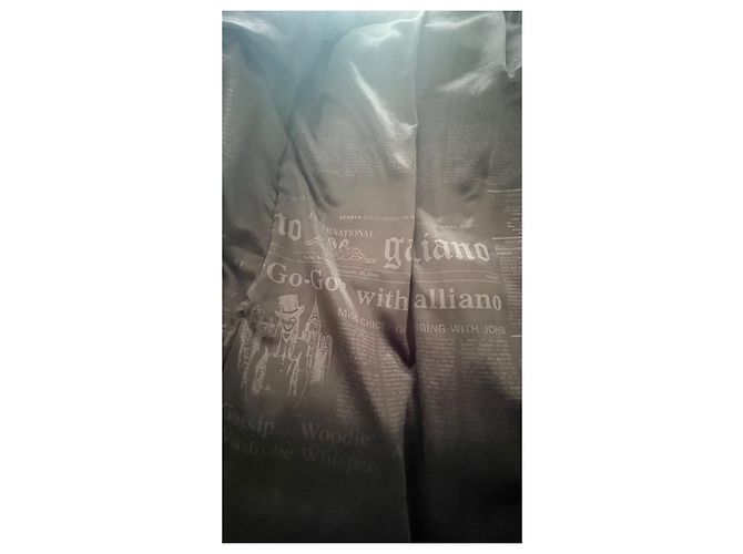 Chaqueta de plumón John Galliano Negro - vista 7