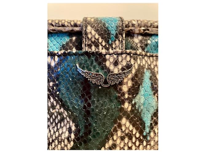 Zadig & Voltaire Borsa a tracolla Zadig&Voltaire Nero Bianco sporco Blu chiaro Verde scuro - vista 4