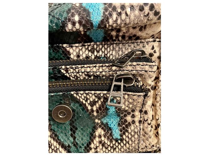 Zadig & Voltaire Borsa a tracolla Zadig&Voltaire Nero Bianco sporco Blu chiaro Verde scuro - vista 8