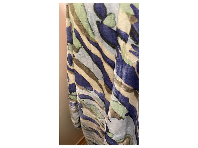 Abrigo Isabel Marant ICLERIE de terciopelo oversize Multicolor - vista 5