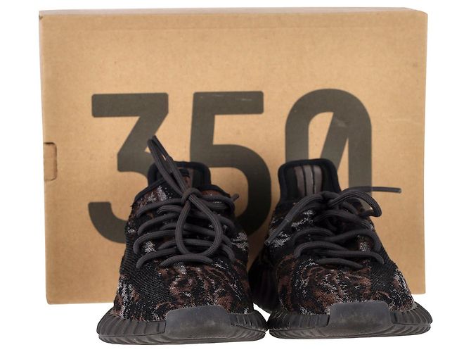 Yeezy Boost 350 V2 Sneakers "Mx Rock" in rete Primeknit multicolore - vista 11