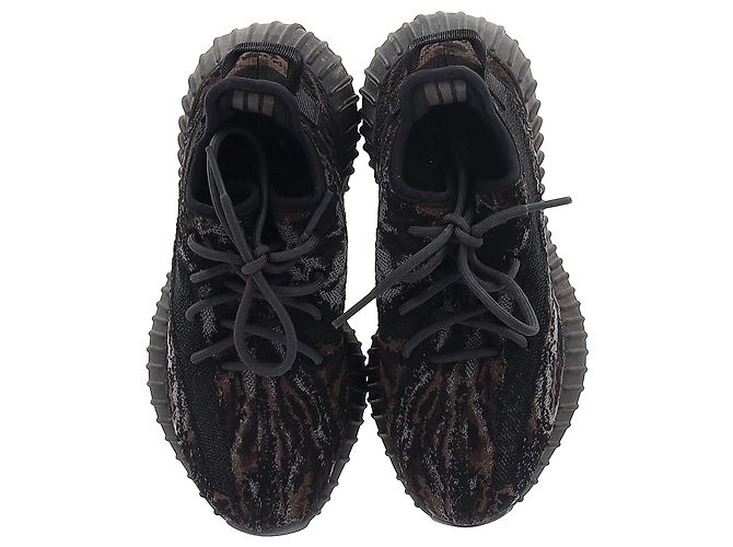 Yeezy Boost 350 V2 Sneakers "Mx Rock" in rete Primeknit multicolore - vista 5