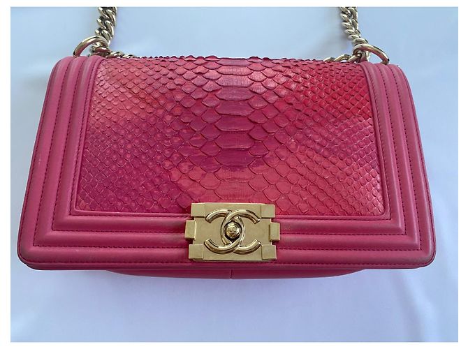 Chanel “BOY” Medio Rosa - vista 2